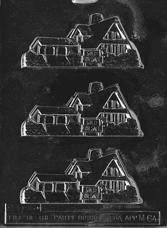Houses for Sale Chocolate Mould