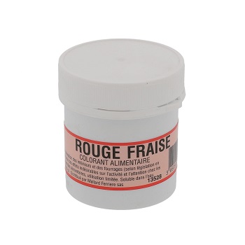 Mallard Ferriere Water Soluble Colouring Powder - Strawberry Red - 20g