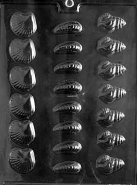 Bite Sized Shells Chocolate Mould