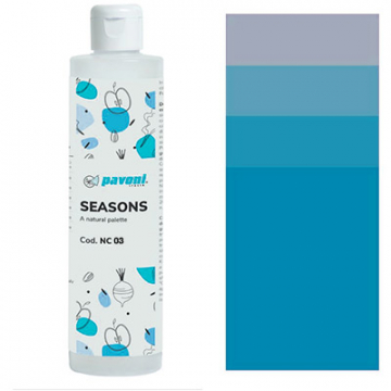 Pavoni Seasons Natural Coloured Cocoa Butter - Light Blue - 200g
