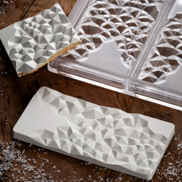 Pavoni Fragment 100 g Polycarbonate Chocolate Mould by Vincent Valle
