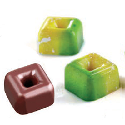 Square Chocolate Mould 'Iconic' by Fiorani