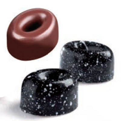 Pavoni Oval Chocolate Mould 'Iconic' by Fiorani
