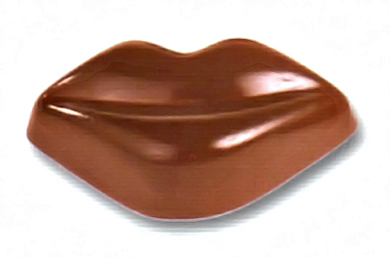 Cabrellon Small Lips Polycarbonate Chocolate Mould