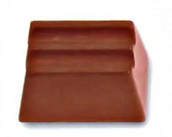 Cabrellon Fluted Rectangular Praline Polycarbonate Mould