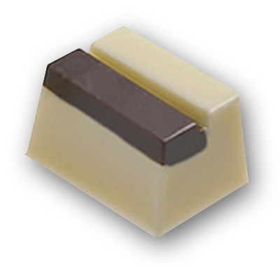 Martellato Rectangular Split Praline Polycarbonate Chocolate Mould