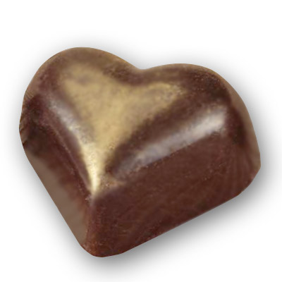 Martellato Heart Praline Polycarbonate Chocolate Mould