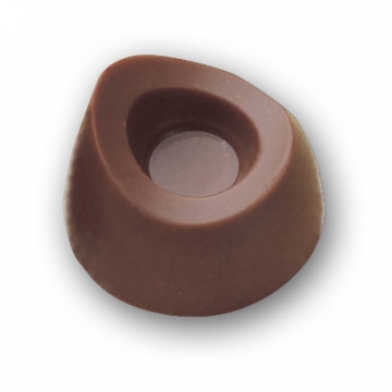 Martellato Round Praline with Centre Dish Polycarbonate Chocolate Mould