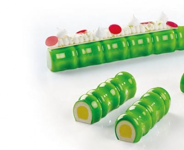Pavoni Bamboo Modular Entremet Professional Silicon Mould