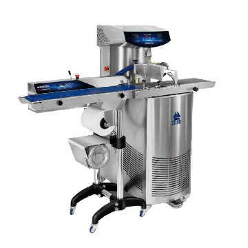SELMI Plus EX Continuous Tempering Machine (24kg tank) & RS200 Enrobing Attachment