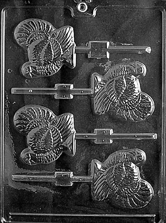 Turkey Lollipops Chocolate Mould