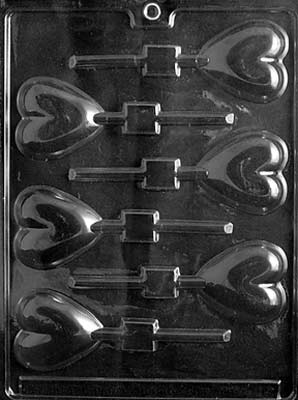 Heart Lollipop Chocolate Mould