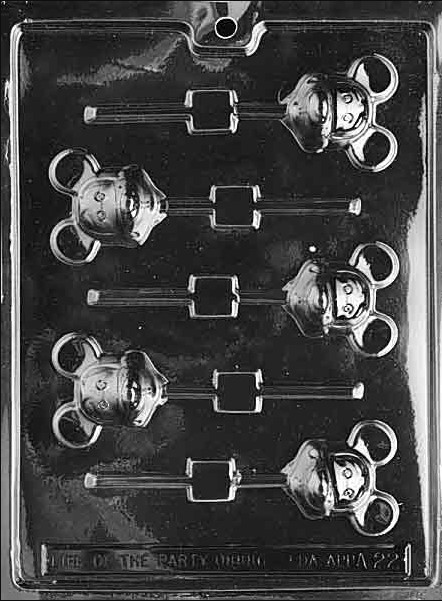 Mouse Lollipops Chocolate Mould