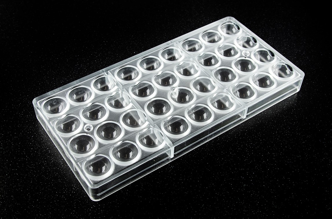 Chocolate World 25mm Half Sphere Polycarbonate Chocolate Mould