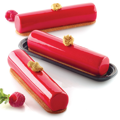 Silikomart Cylindre 75 Monoportion Entremet Professional Silicon Mould & Cutter