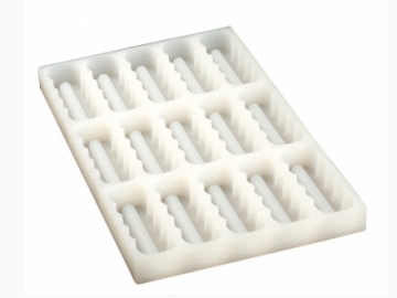 Pavoni Fluted Snack Bar Chocoflex Silicon Mould