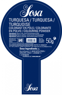SOSA Turquoise Colouring Powder (60g)
