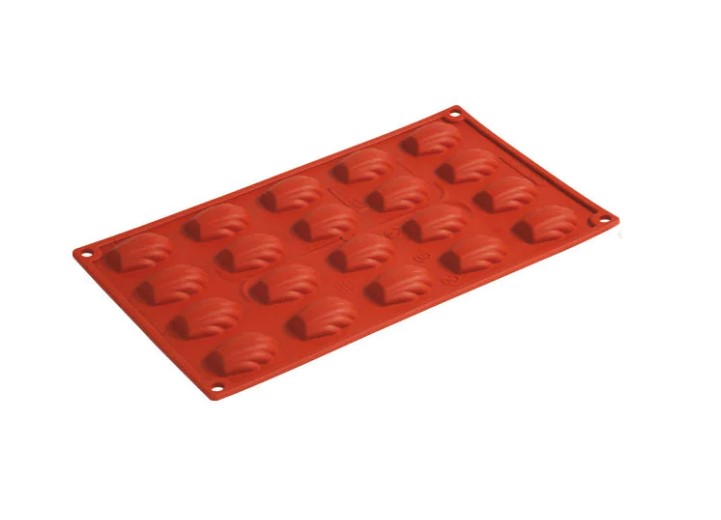 Pavoni Small Madeleine Formaflex Silicon Mould