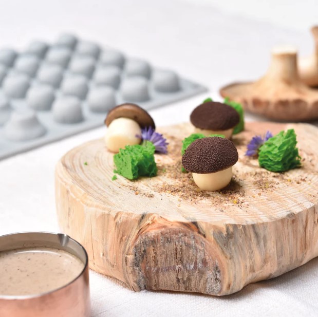 Pavoni Mushroom Silicone Mould