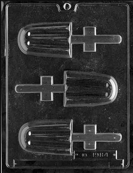 Traditional Rounded Icelolly Chocoate Mould
