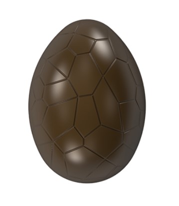 Implast 5g Mini Cracked Easter Egg Polycarbonate Chocolate Mould