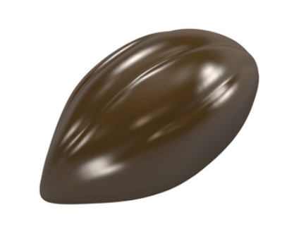 Implast 102mm Large Cocoa Pod Polycarbonate Chocolate Mould