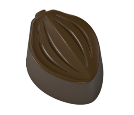 Implast 10g Cocoa Pod Praline Polycarbonate Chocolate Mould