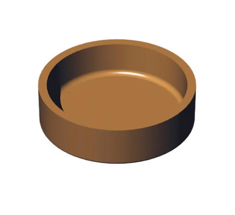 Pavoni Cookmatic Plates - Set of Two Plates
