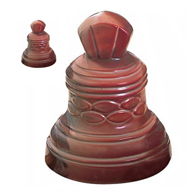 Cacao Barry 15cm Bells Polycarbonate Chocolate Mould