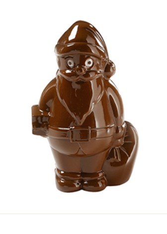 Cacao Barry Father Christmas 12 cm Polycarbonate Mould