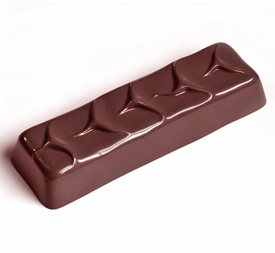 Chocolate World 60g Snack Bar Polycarbonate Chocolate Mould