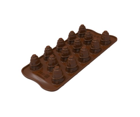 Silikomart Choco Snowman Professional Silicone Mould