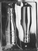 Large Champagne Bottle Chocolate Mould