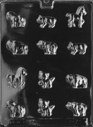 Cute Animals Chocolate Mould