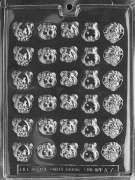 Animal Faces Chocolate Mould