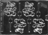 Teddy Bear Lollipops Chocolate Mould