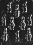 Assorted Easter Bunnies Chocolate Mould