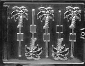 Palm Tree Lollipop Chocolate Mould