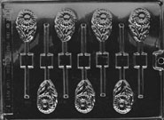 Small Daisy Lollipop Chocolate Mould