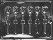 Rose Lollipop Chocolate Mould