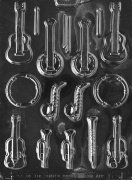 Musical Instruments Chocolate Mould