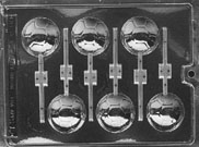 Football Lollipop Chocolate Mould