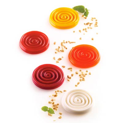 Silikomart Tourbillon 9 Mini Spiral Professional Silicon Mould