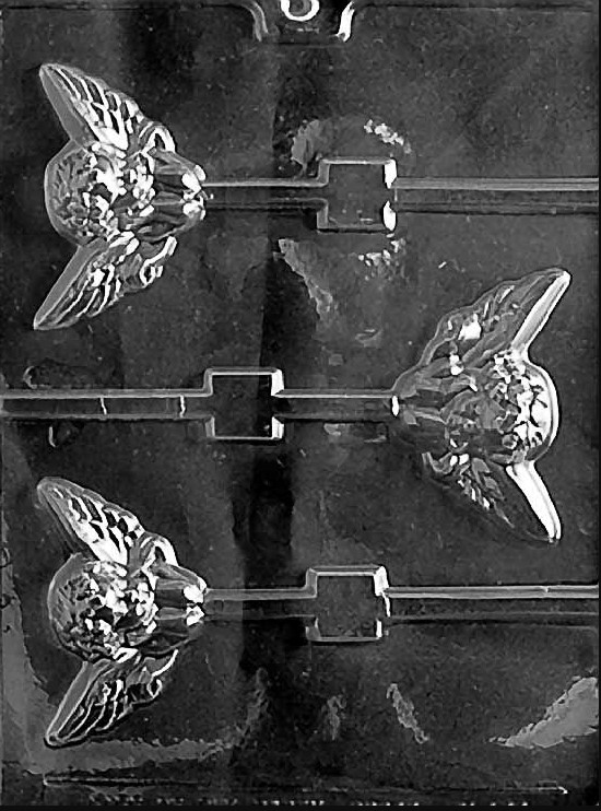Large Cherub Pop Chocolate Mould
