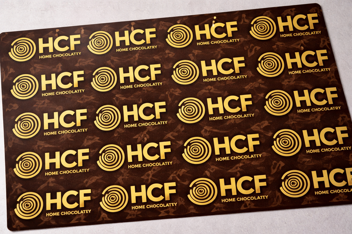 Custom Chocolate Transfers Sheets