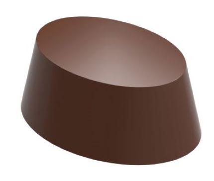 Chocolate World Oval Magnetic Chocolate Mould for Transfers by Home Chocolate Factory - professional pastry and chocolate equipment