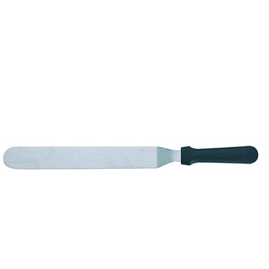 Mallard Ferriere Stainless Steel Bent Spatula 27cm by Home Chocolate Factory - professional pastry and chocolate equipment