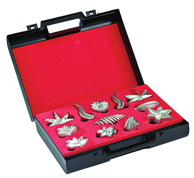 Mallard Ferriere Easy Fleurs Set of 12 Decorating Tools by Home Chocolate Factory - professional pastry and chocolate equipment