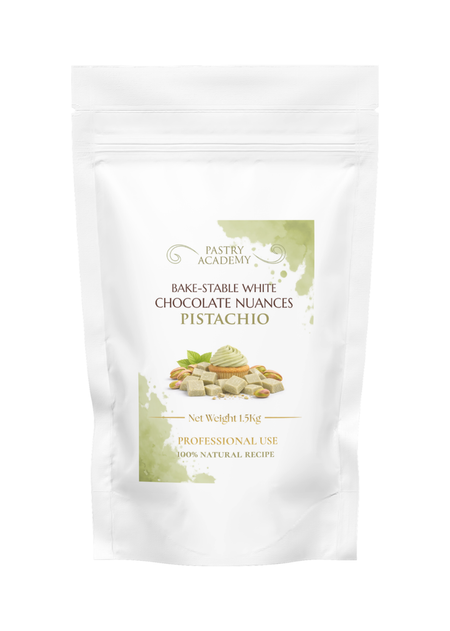 Pistachio White Chocolate - 1.5kg by Home Chocolate Factory - professional pastry and chocolate equipment