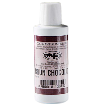 Mallard Ferriere Liquid Colour for Sugar - Chocolate Brown by Home Chocolate Factory - professional pastry and chocolate equipment